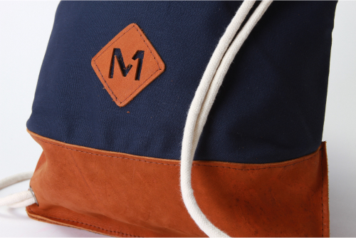 Modun azul detalhe logo